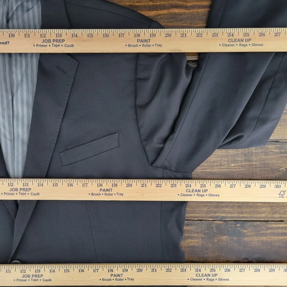 Banana Republic Mens Sport Coat Blazer Two Button Surgeon Marzotto Wool Size 48R